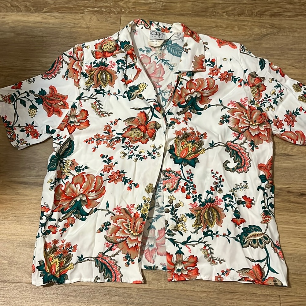 🟤Vintage woman’s top. Size 8